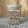  Product image 9 of the product “Balinese Set Stand with pot, made of cement, Total Height 60cm. The Pot has a Dia. of about 40cm with a height of 16cm. The stand has a width of 35 cm and a height of 45cm ”